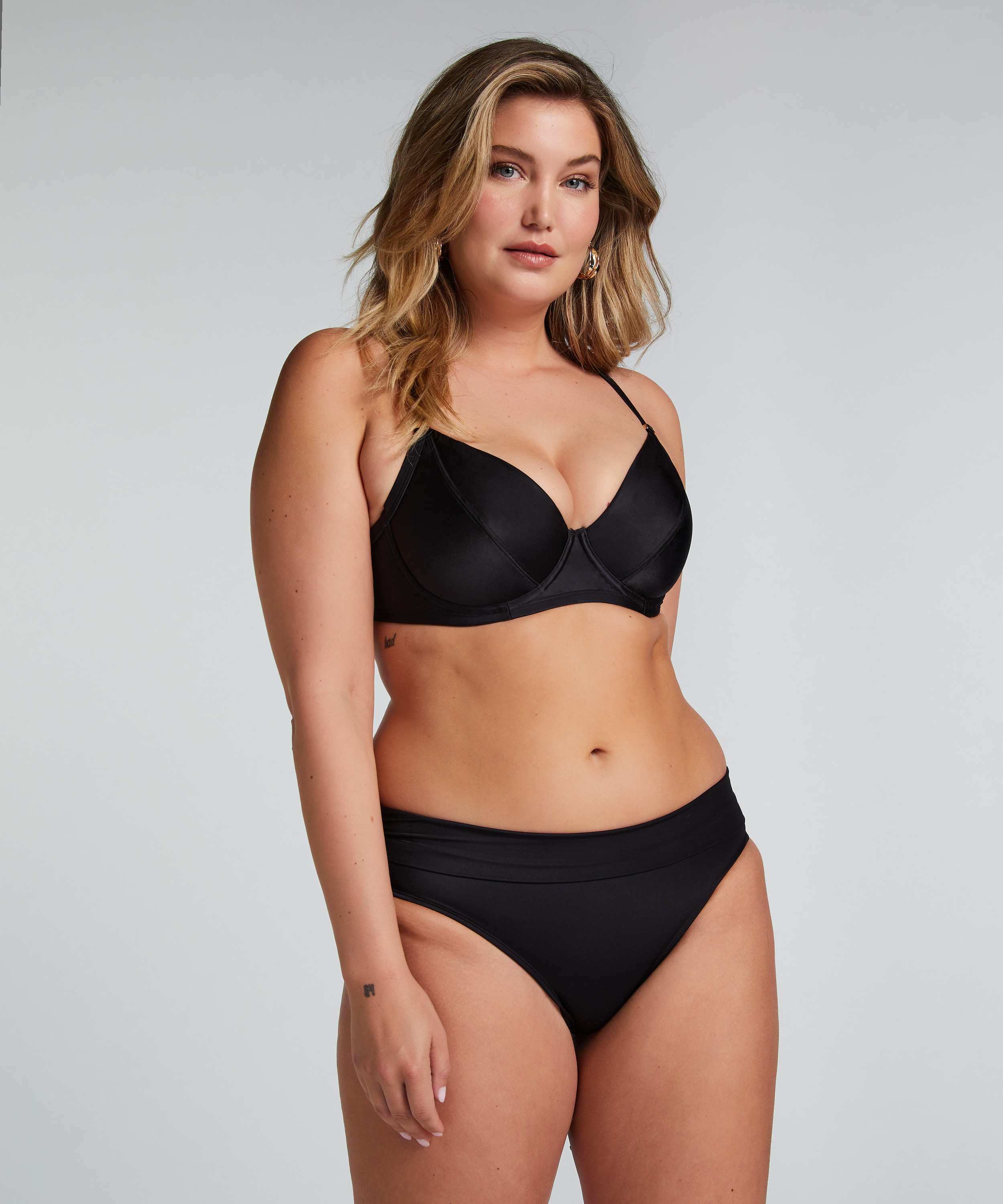 G&oacute;ra od bikini Luxe, Czarny, main