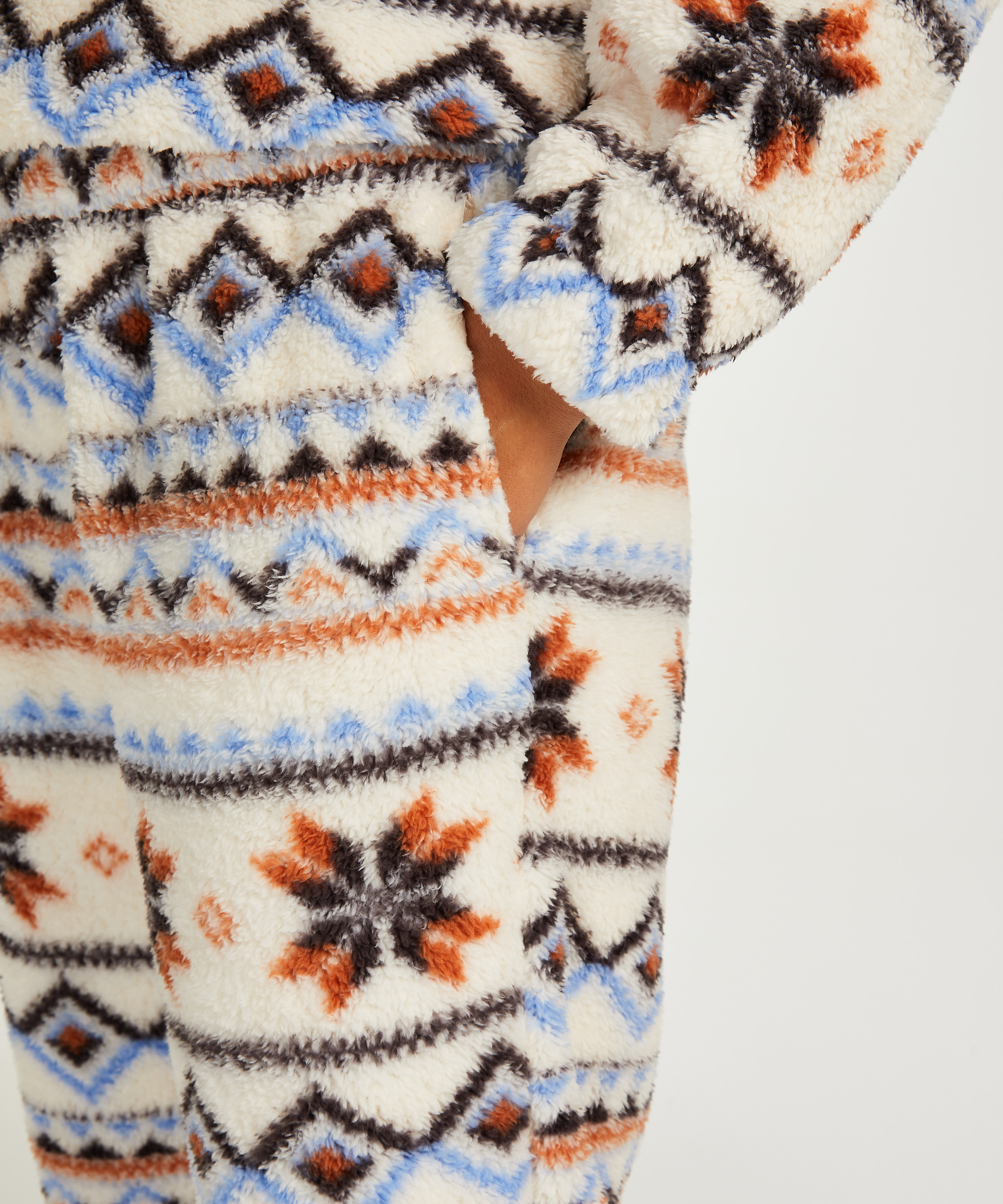 Polarowe spodnie, Biały, main