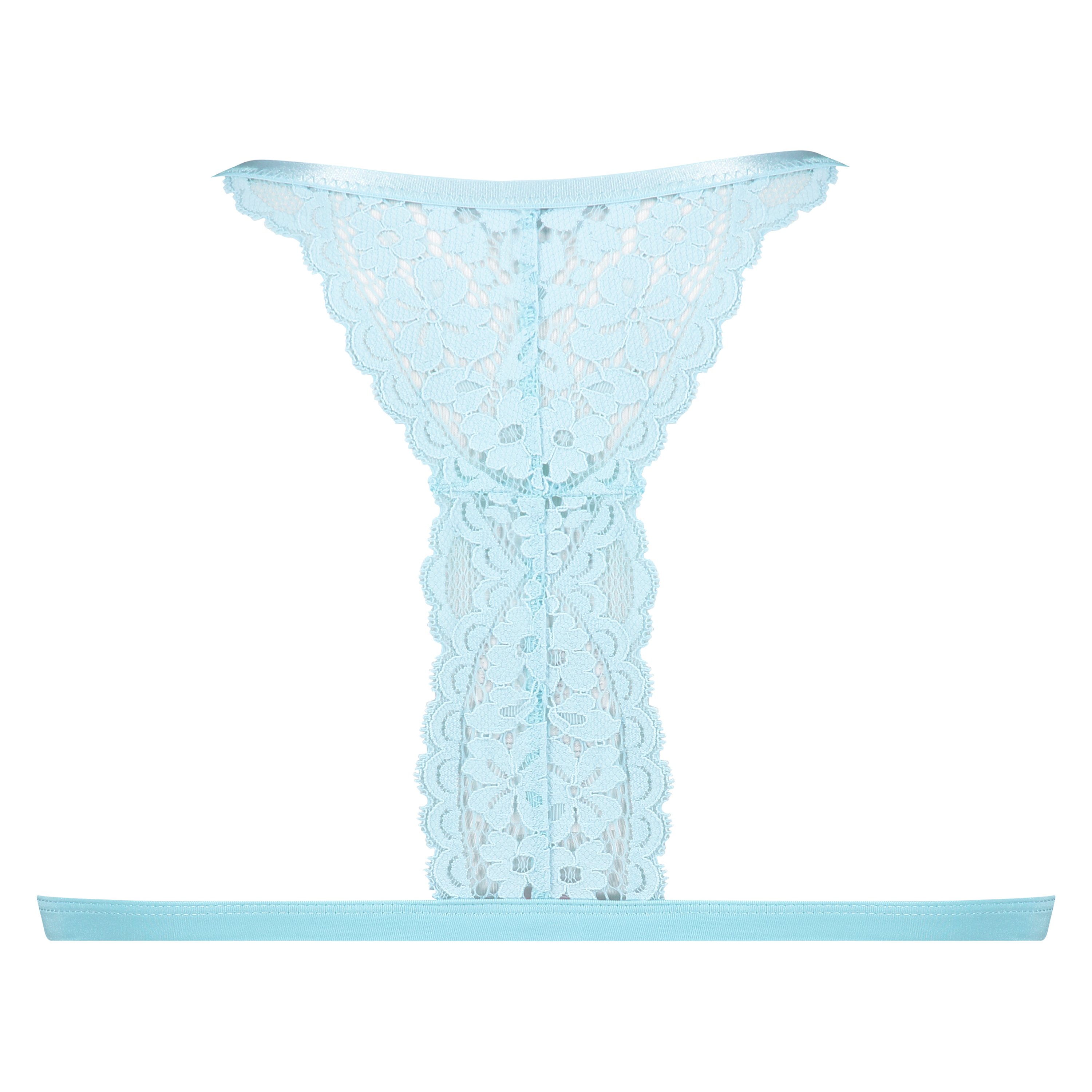 Marina Padded Triangle Bralette, Niebieski, main