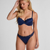 Stringi Lace & Shine, Niebieski