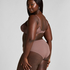 Biustonosz nieusztywniany z fiszbinami Diva, Brązowy