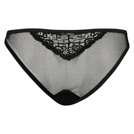 Knickers Cleo tanga, Czarny