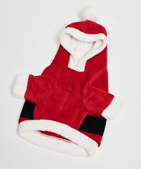 Polarowy kombinezon dla psa, Czerwony