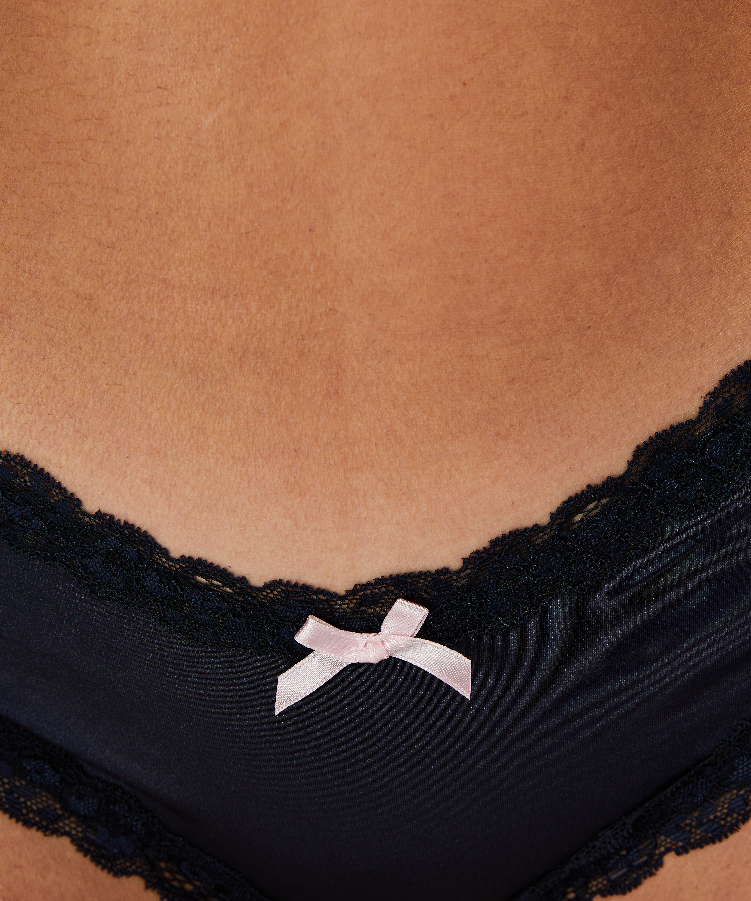 Brazyliany z mikrofibry w kształcie litery V, Niebieski, main