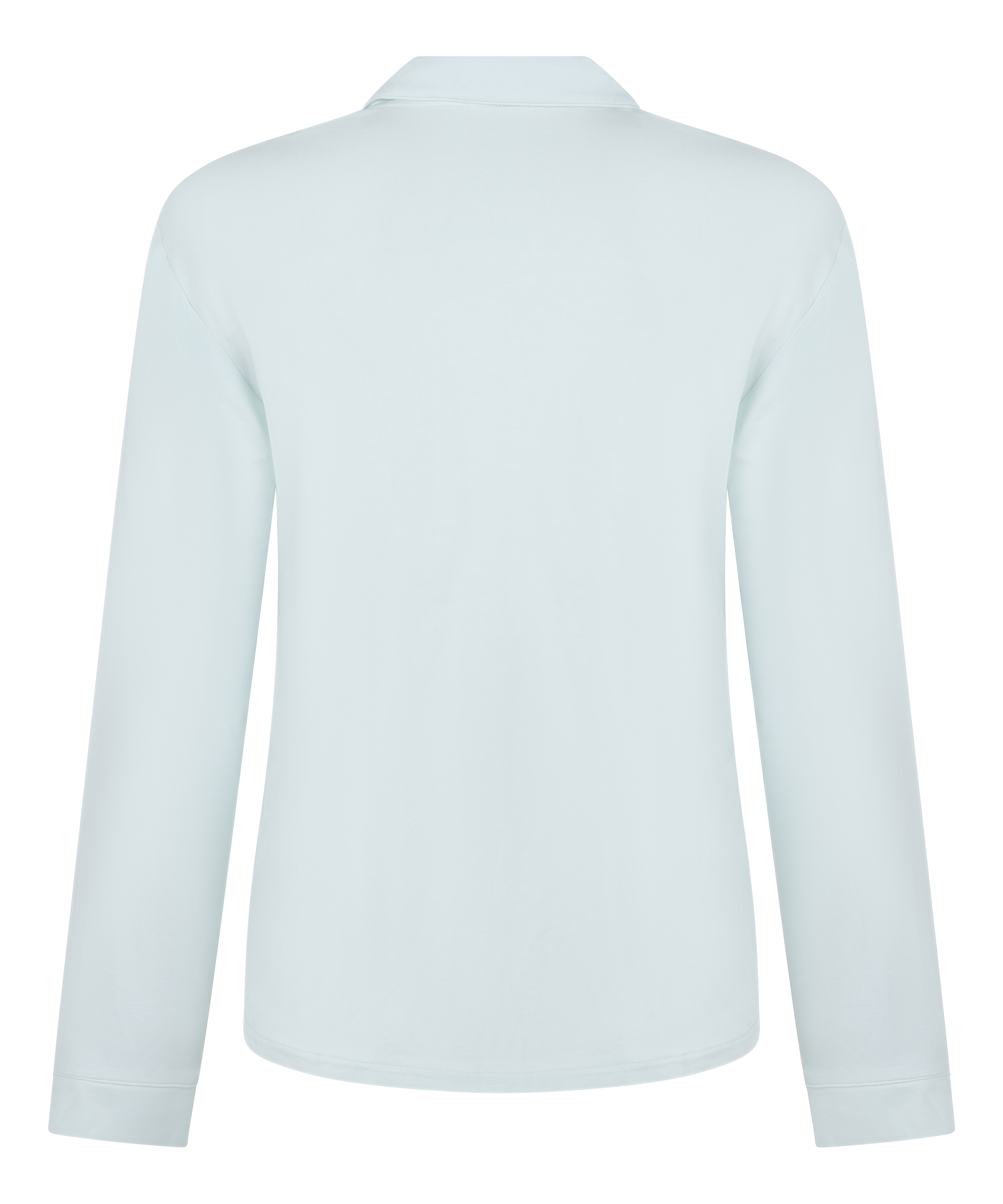 Narzutka Essential z dżerseju z długim rękawem, Niebieski, main