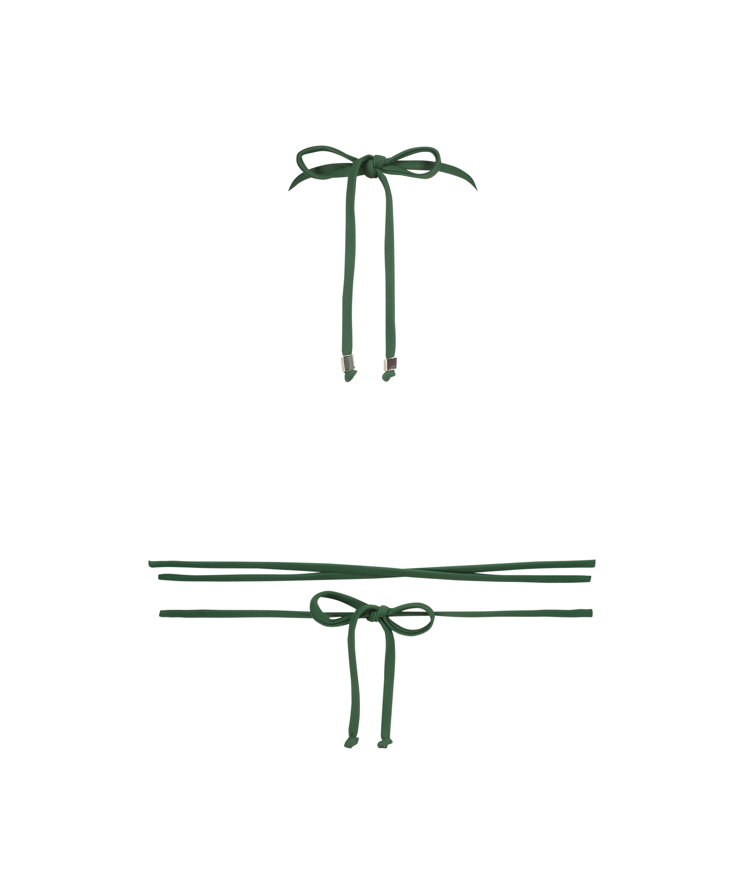 Tr&oacute;jkątna g&oacute;ra od bikini Digura, Zielony, main