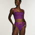 Wysoko wycięte stringi Maisie Nyakim, Fioletowy