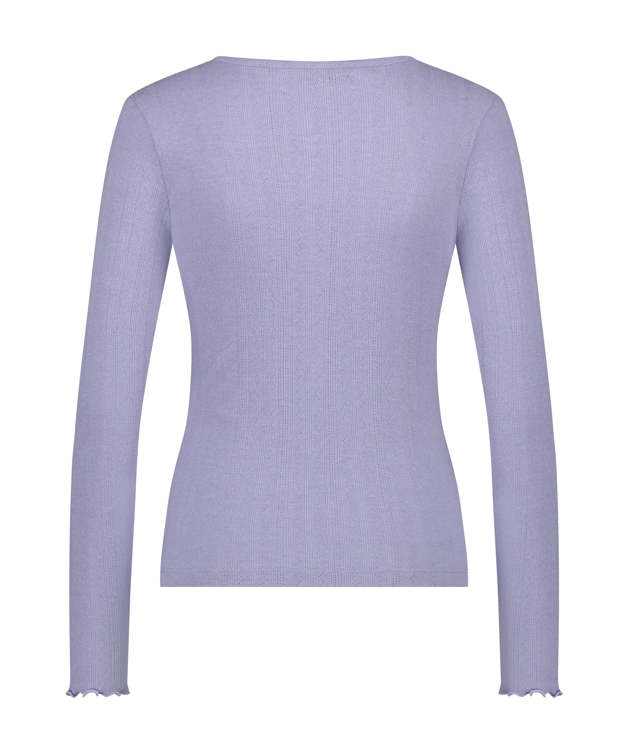 Top od piżamy Henley, Fioletowy, main