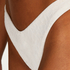 D&oacute;ł od bikini z wysokim wycięciem Sri Lanka, Biały