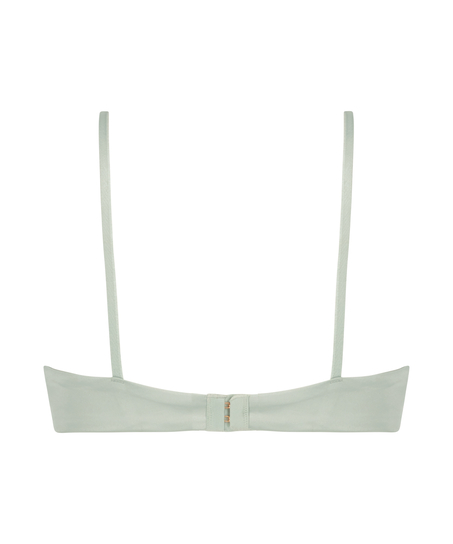 Biustonosz nieusztywniany z fiszbinami Aiko, Zielony