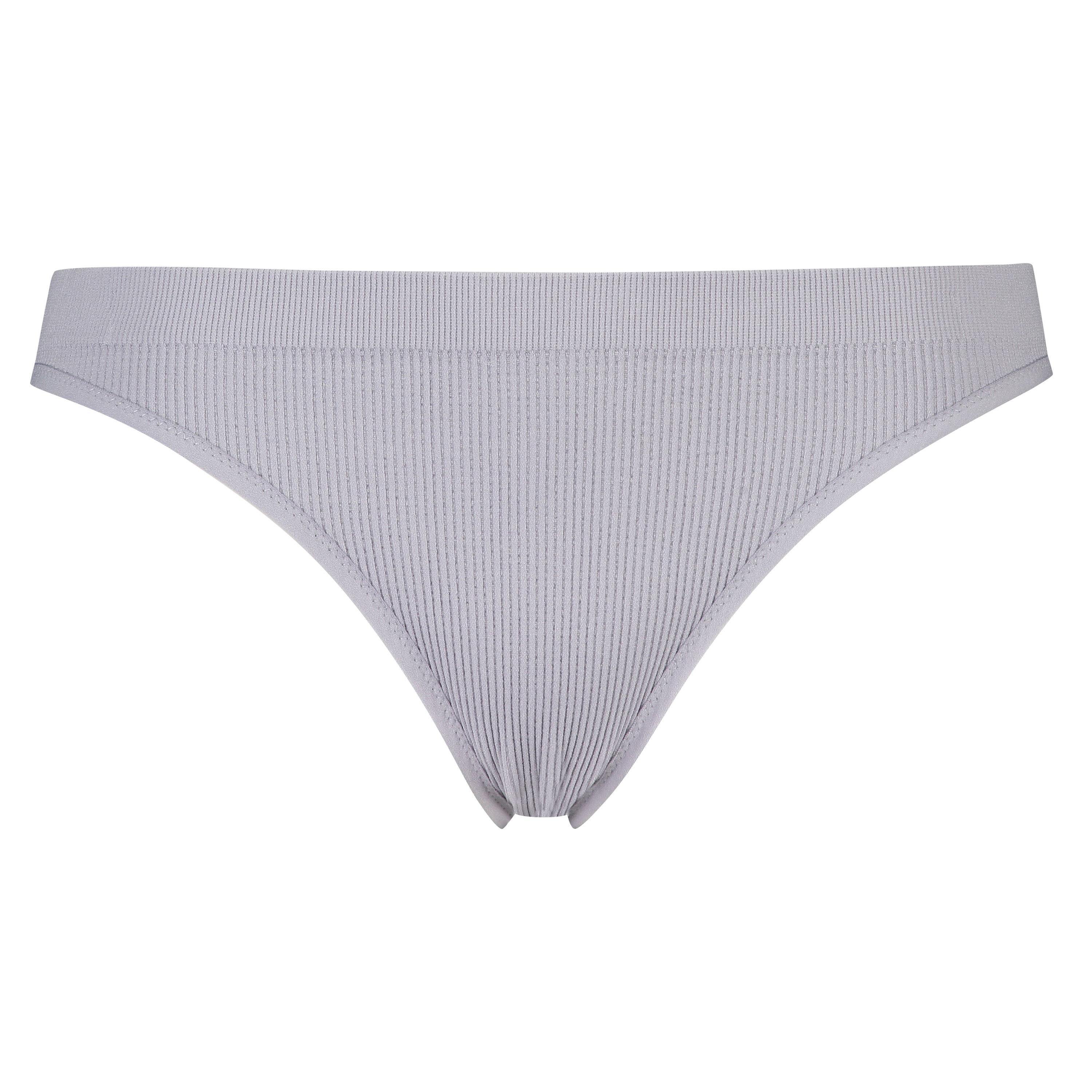 Seamless high leg brazilian, Szary, main