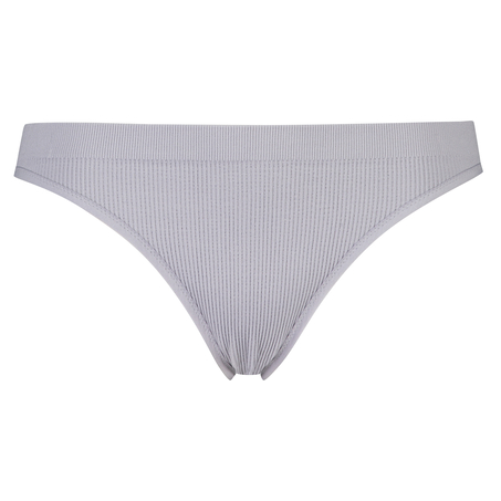 Seamless high leg brazilian, Szary