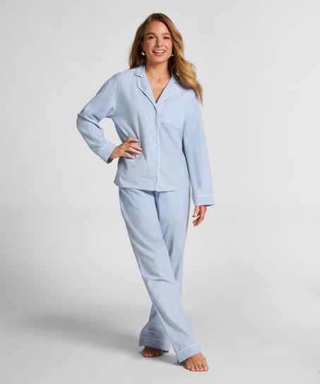 Kurtka bawełniana, Niebieski