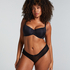 Brazyliany V-shape Mesh, Czarny