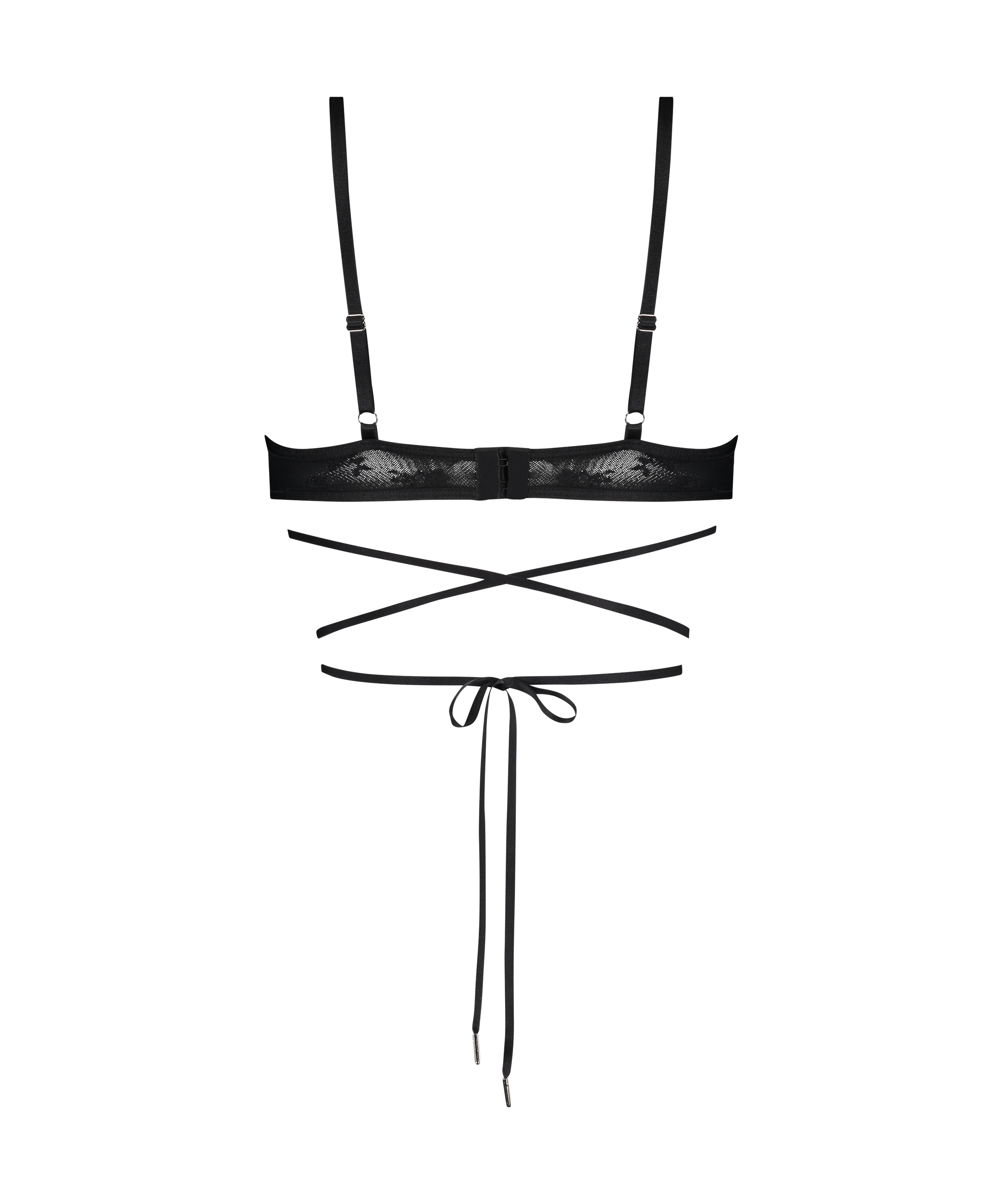 Biustonosz bralette Minnie, Czarny, main