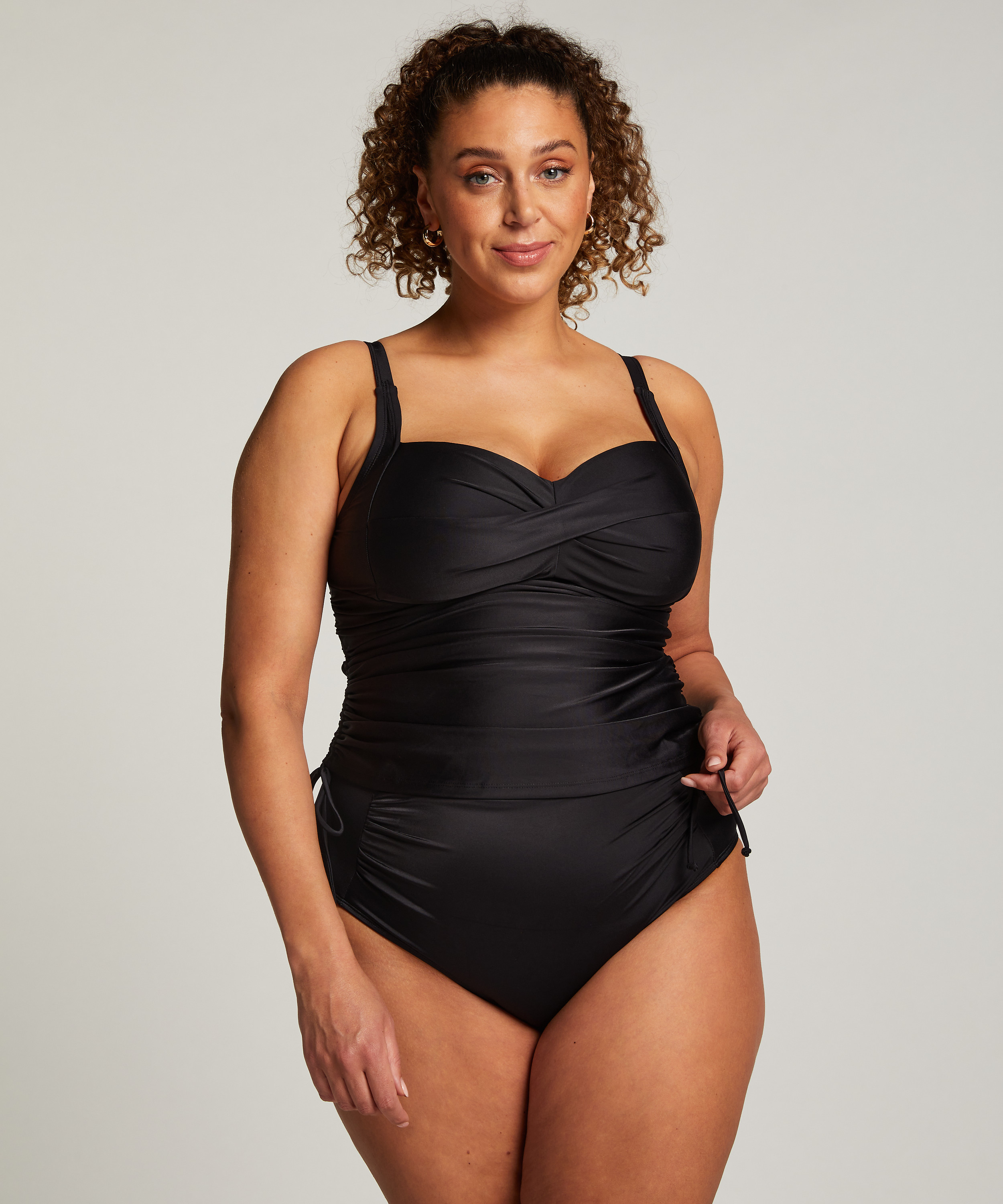 Shaping Tankini Luxe, Czarny, main