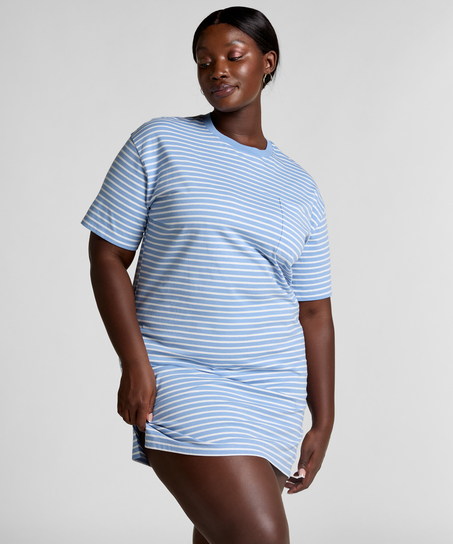 Koszula nocna, Niebieski