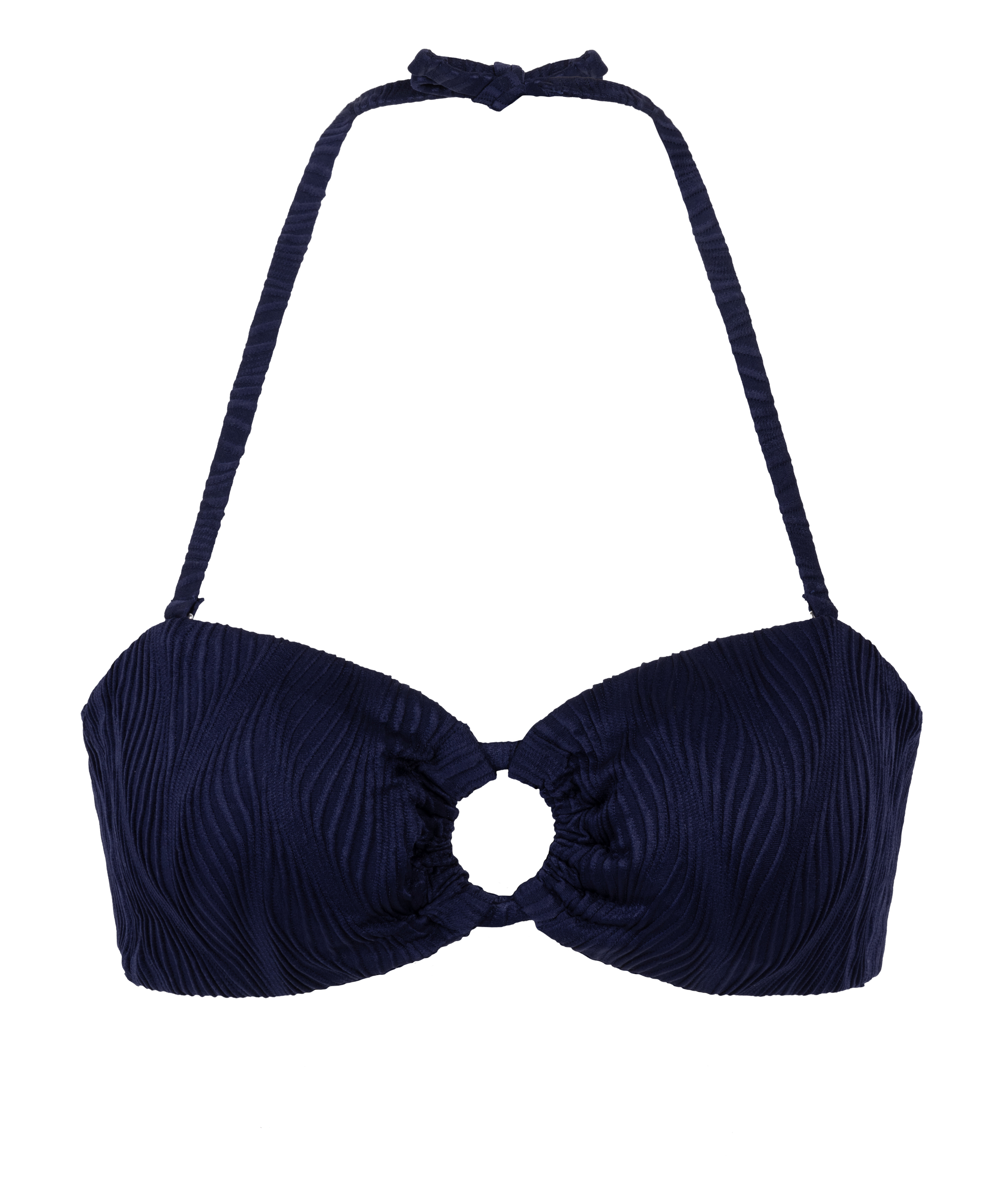 Top od bikini Cozumel Bandeau, Niebieski, main