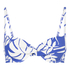 Top od bikini Mauritius, Niebieski