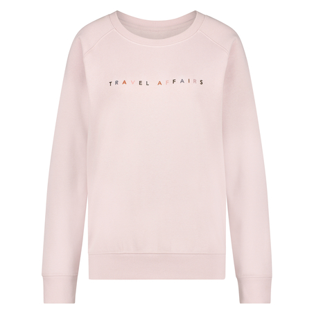 Long-Sleeved Sweater, Fioletowy