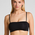 Bandeau Bralette Smooth, Czarny
