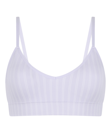 Tr&oacute;jkątny biustonosz bralette Dide, Fioletowy