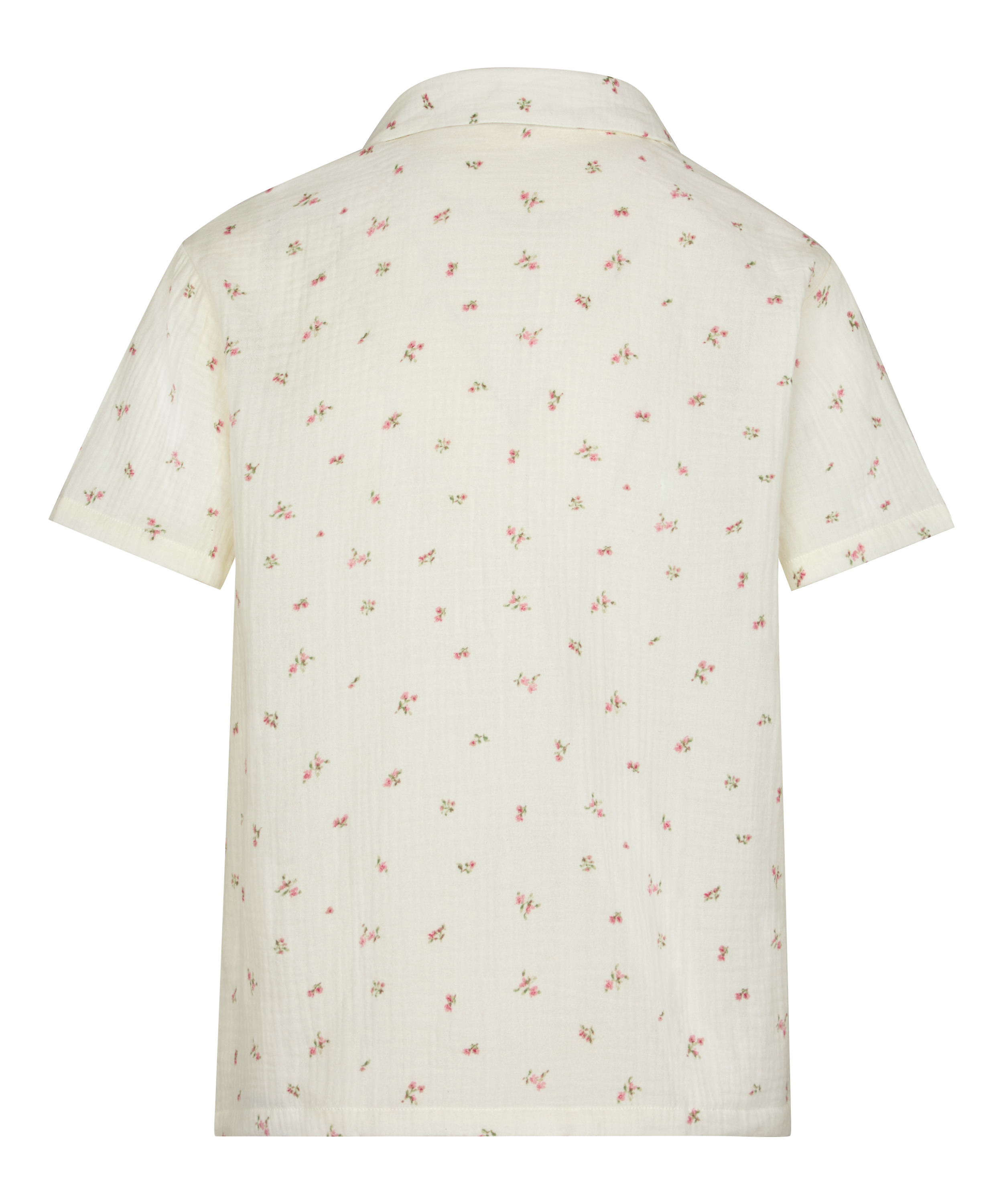 Muślinowa narzutka, Biały, main