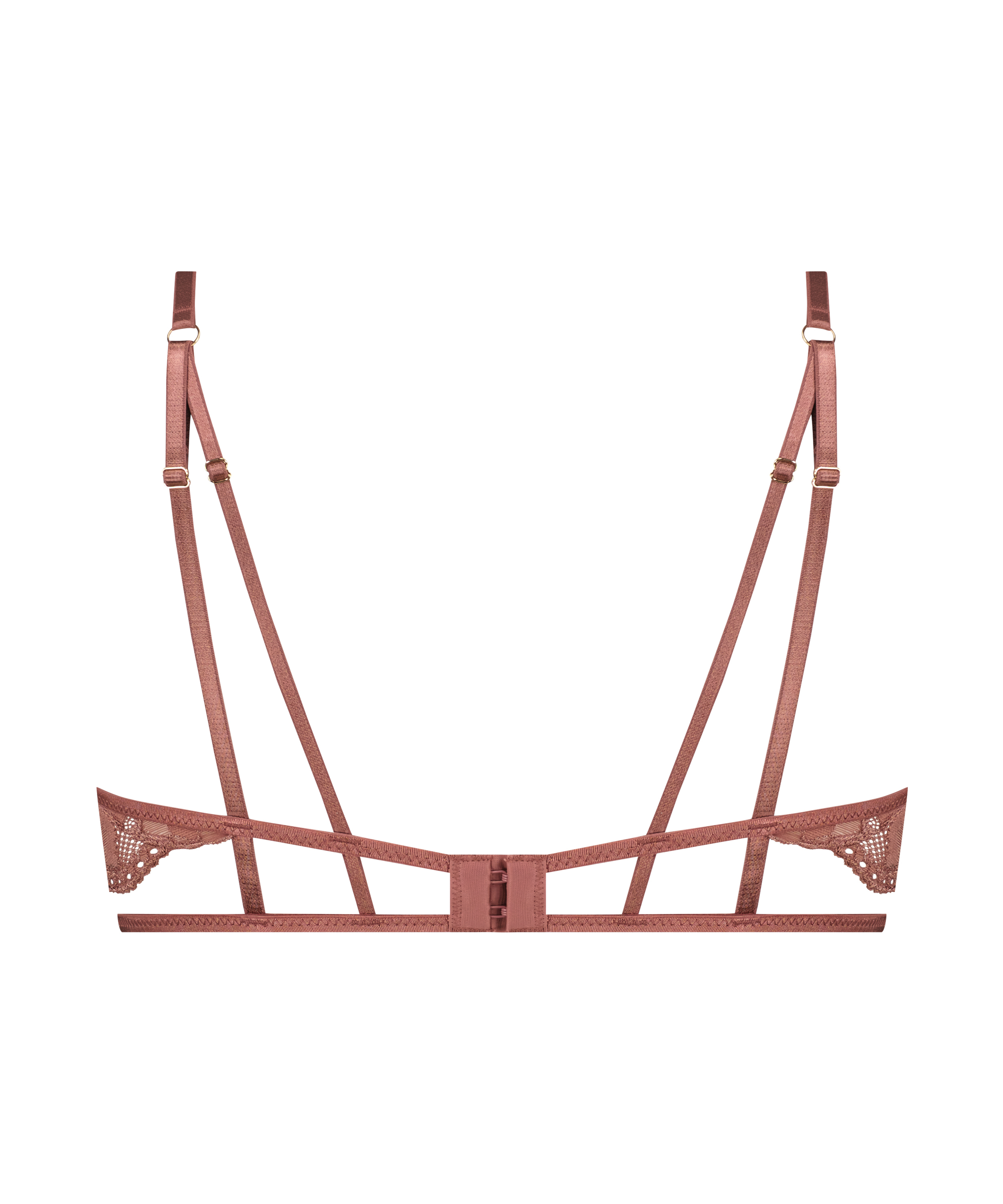 Biustonosz nieusztywniany z fiszbinami Extrovert, Fioletowy, main