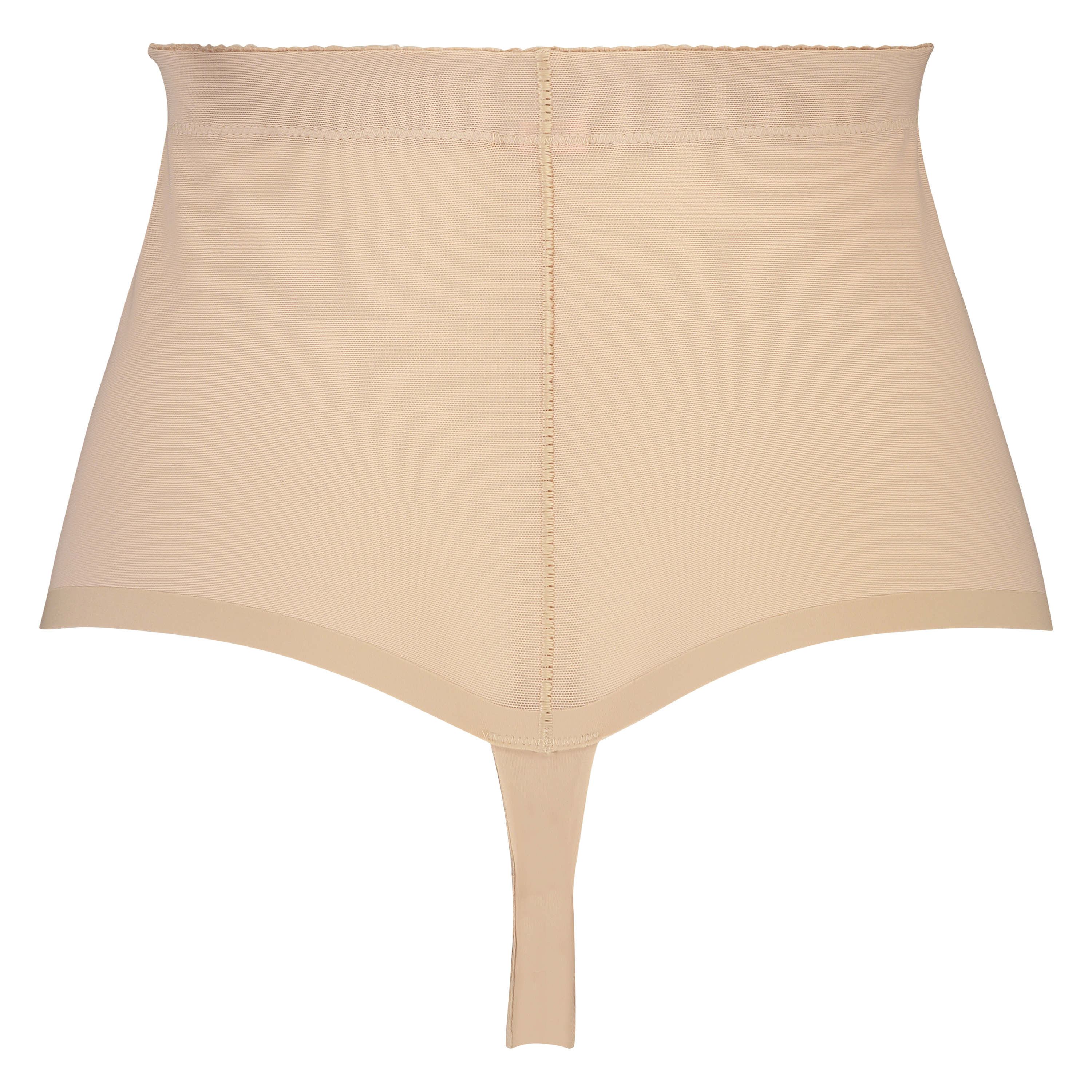 Sculpting scallop high waisted thong - Level 3, Beżowy, main