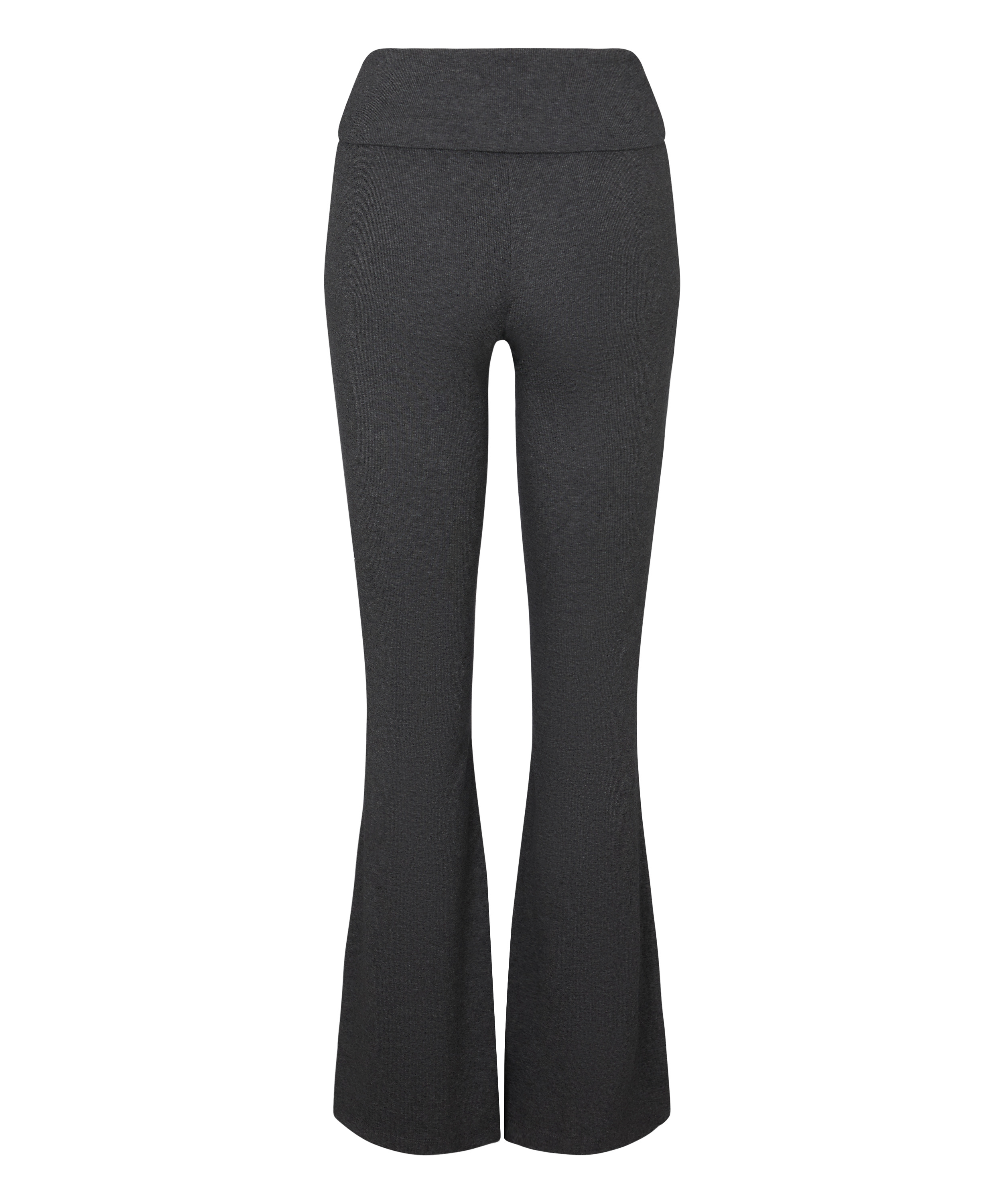 Flared Lounge Pants, Szary, main