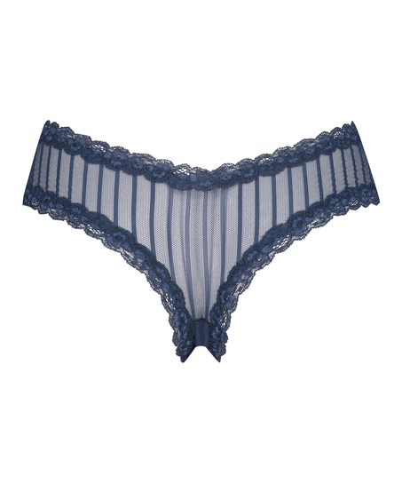 Brazyliany V-shape Mesh, Niebieski