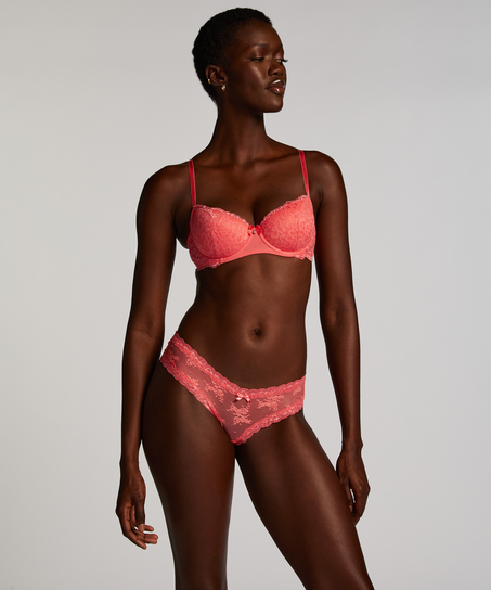 Brazyliany V-shape Mesh, R&oacute;żowy