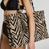 Torba Tote Bag Zebra Print, Czarny
