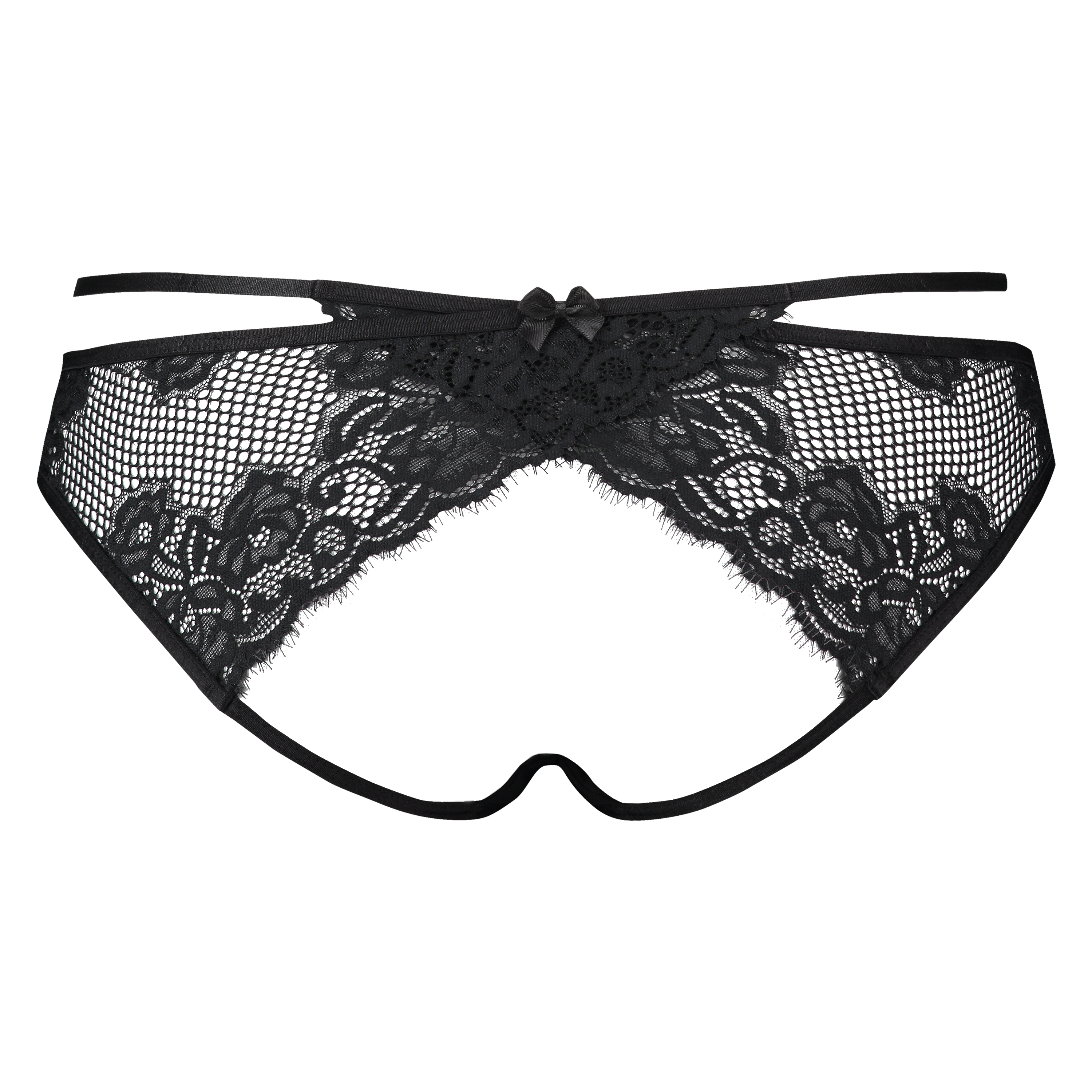 Jenny Open Back Brazilian, Czarny, main