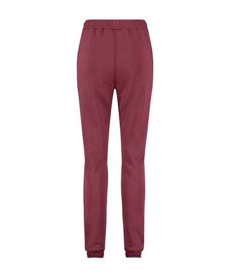 Spodnie dresowe typu boyfriend, R&oacute;żowy