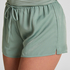 Satin Shorts Ayla, Zielony