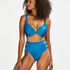 Usztywniona g&oacute;ra od bikini z fiszbinami Sunset Dreams - miseczki E+, Niebieski