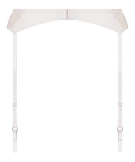 Pas do pończoch Lauren, Biały