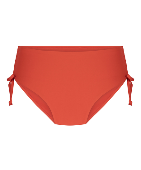 Midi Rio Bikini Bottom Luxe, Czerwony