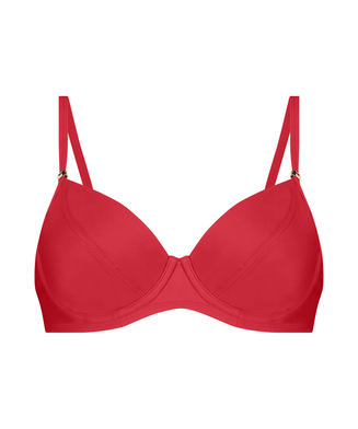 Góra od bikini Luxe, Czerwony