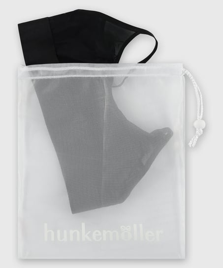 Siatka do prania ściągana na sznureczek, Biały