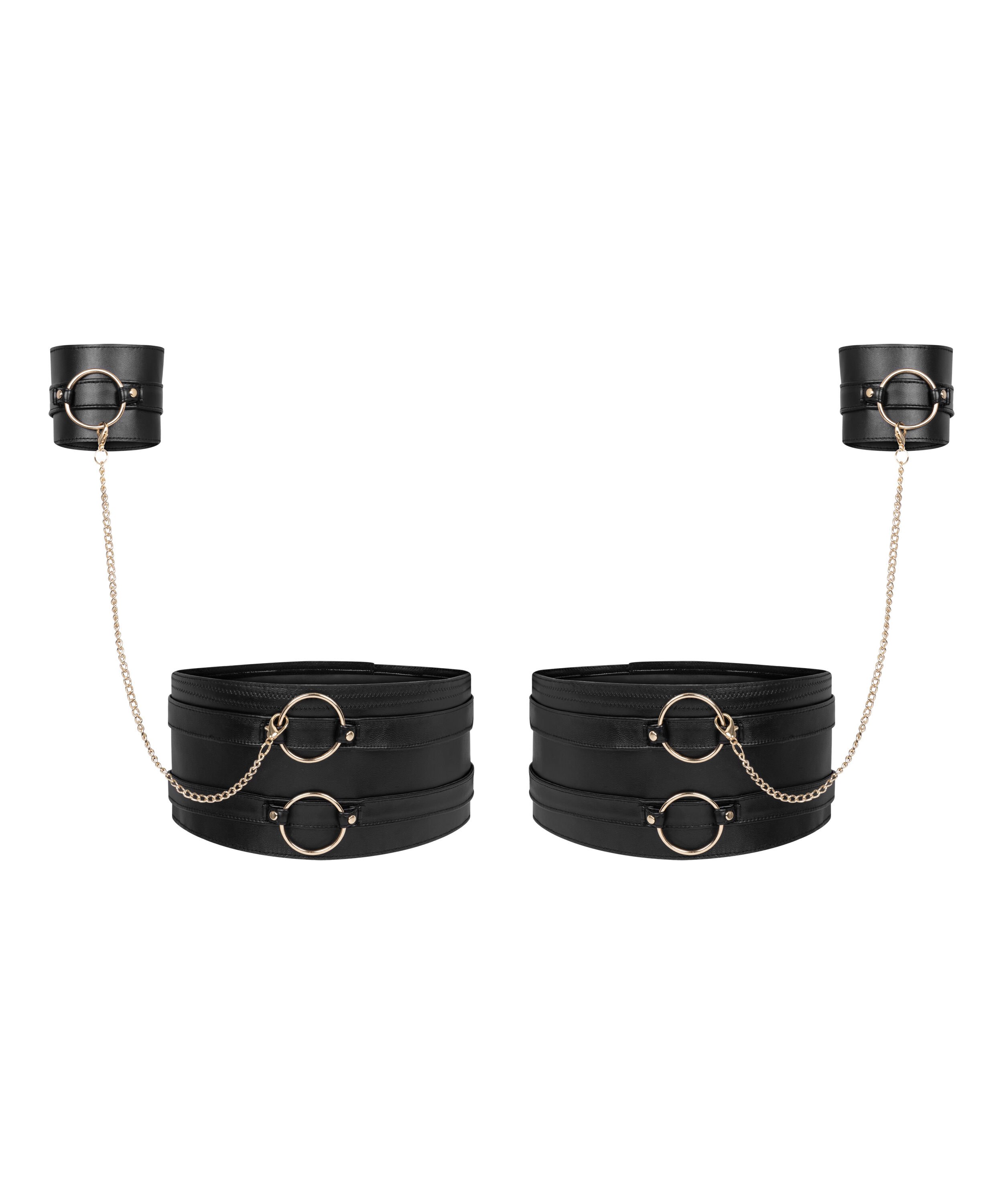 Kajdanki na nogi i ręce, Czarny