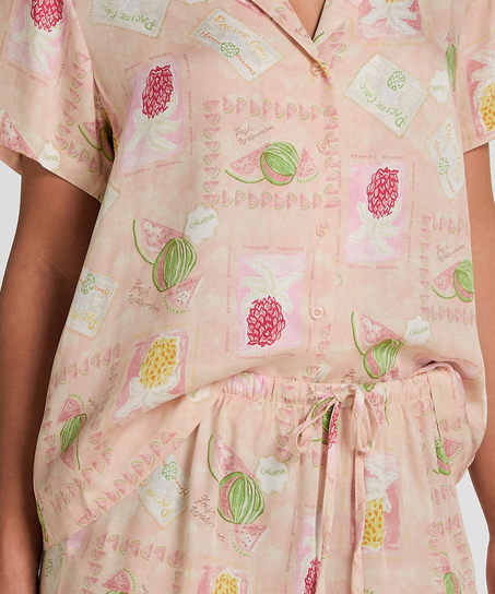 Satynowe szorty, Pomarańczowy