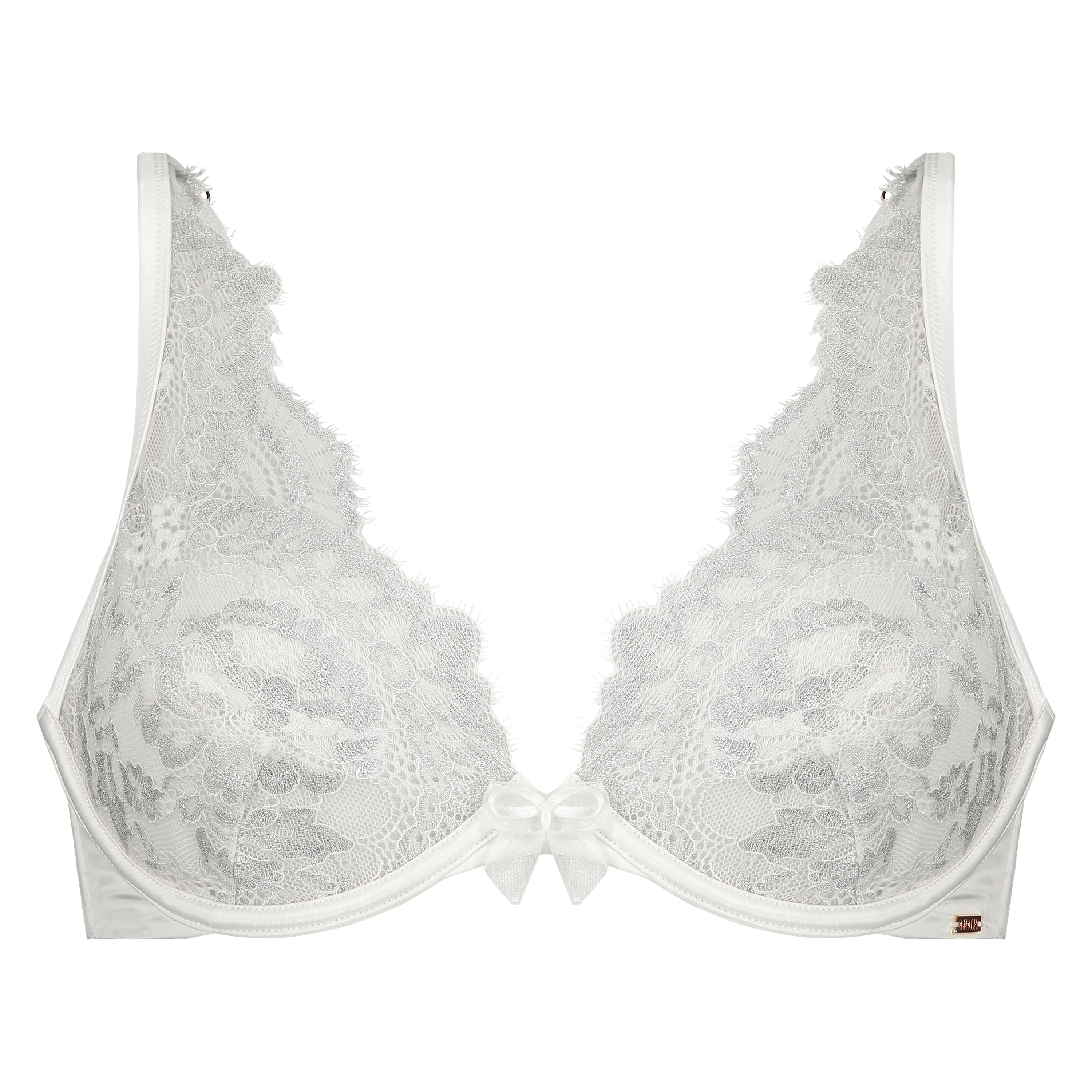 Allegra Non-Padded Underwired Bra, Biały, main