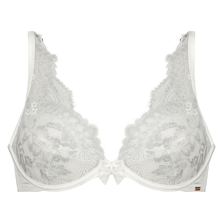 Allegra Non-Padded Underwired Bra, Biały