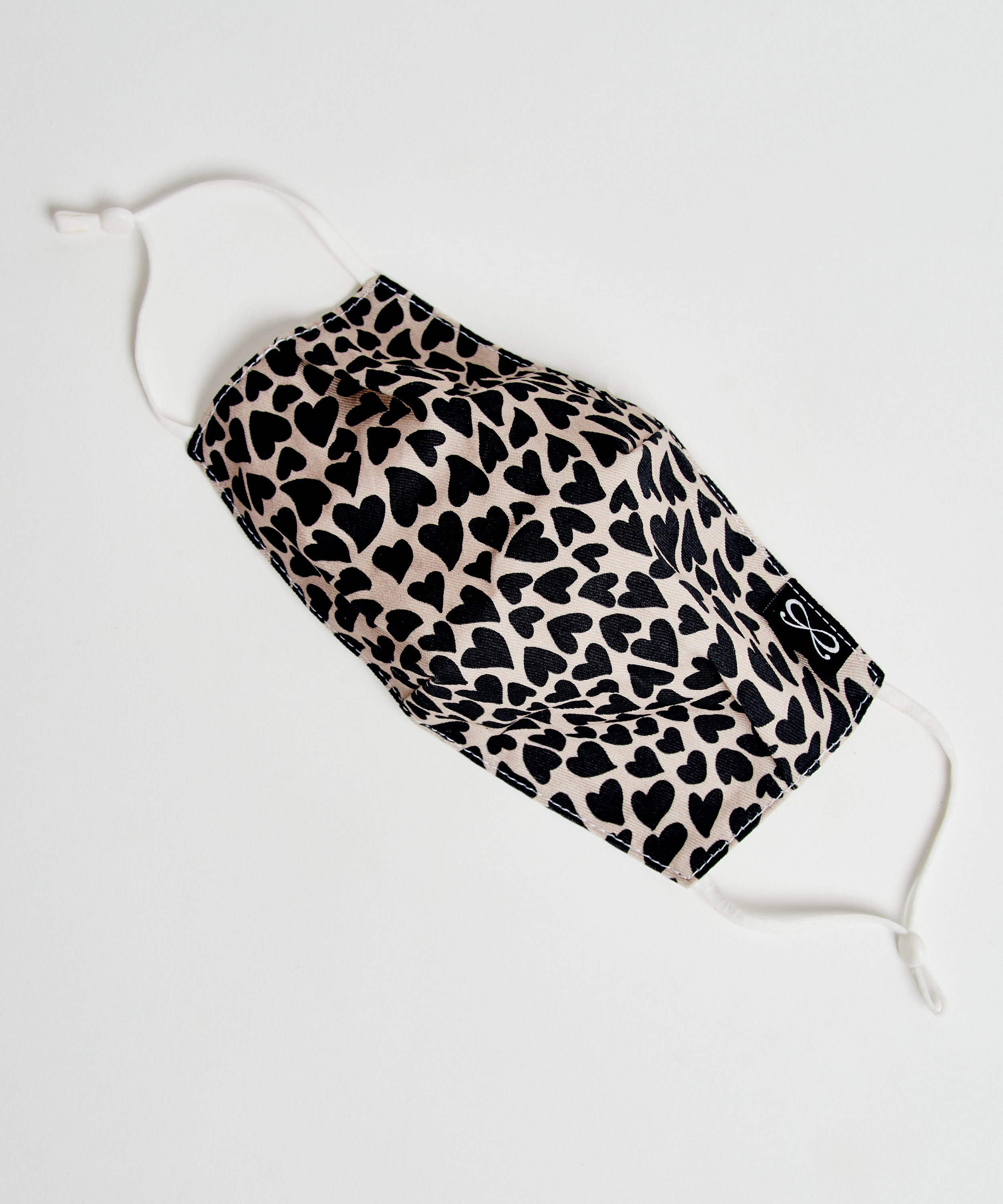 Bawełniana maska, Brązowy, main