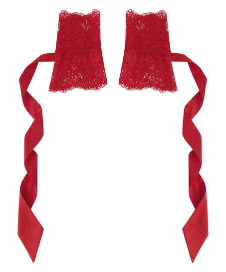 Koronkowe kajdanki, Czerwony