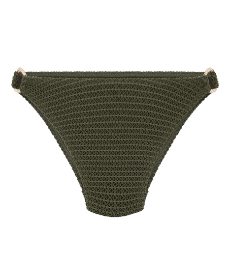 Figi od bikini Cabo z wysokim stanem, Zielony