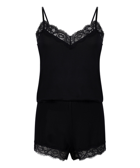 Zestaw piżamowy, Czarny