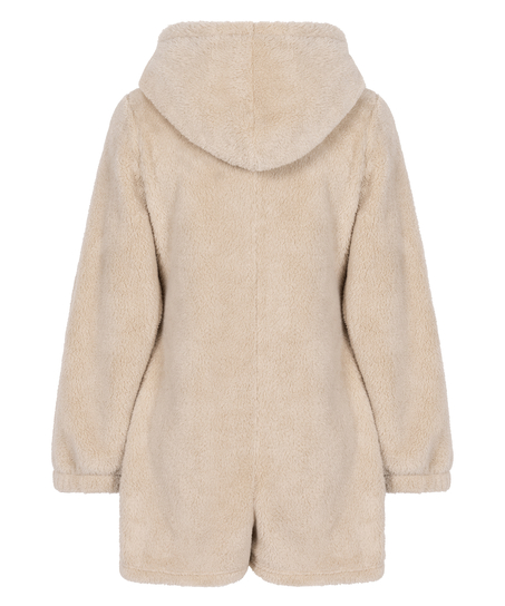 Onesie Fleece, Beżowy